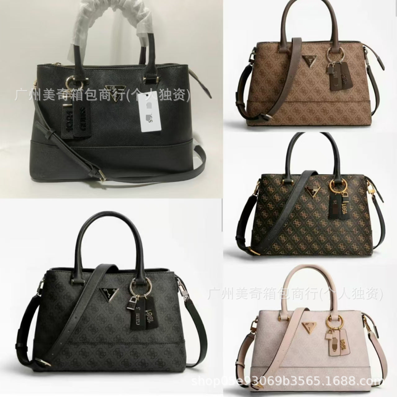 GS Chaijia Simple Fashion Foreign Trade Nuevo bolso de mujer, bolso de mano con estampado de moda europea y americana, bolso cruzado de un solo hombro de moda