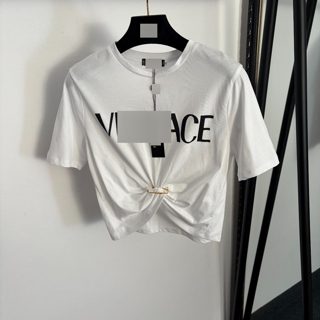 Camiseta Versa ce Corta | Estampado Medusa