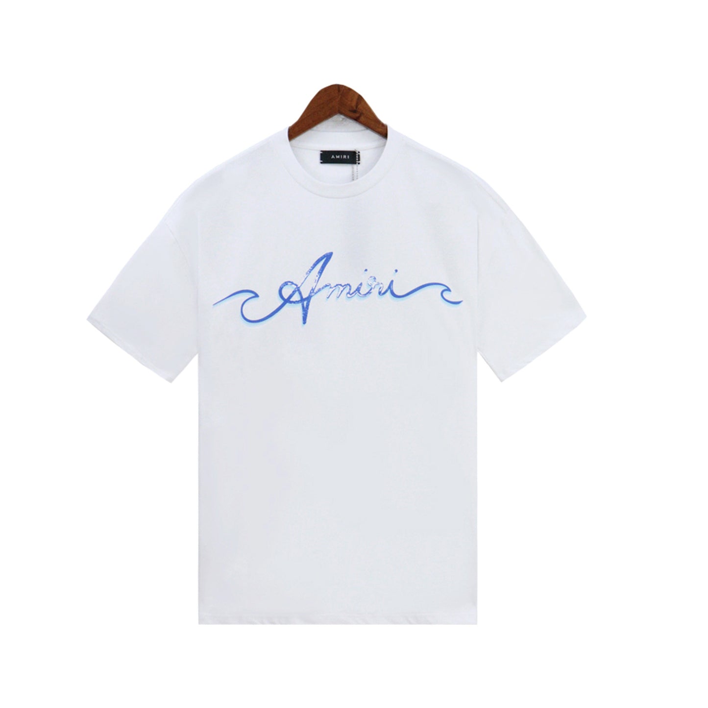 2024 Verano 2024 AM1R1 ICON Letter Totem Letter Totem Pattern Coconut Tree T-shirt Unisex
