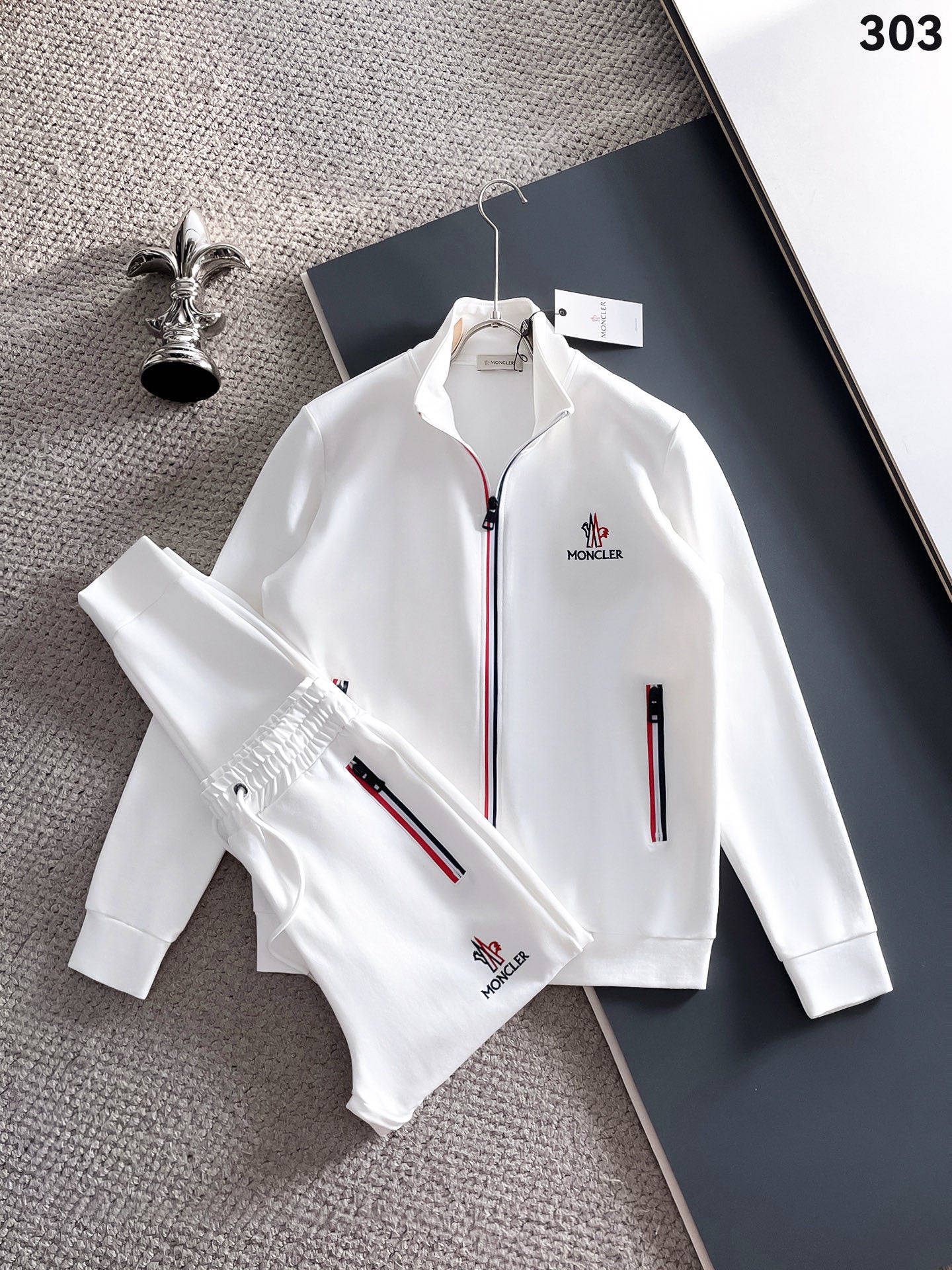 La versión correcta del SS25 transfronterizo debuta en otoño e invierno: nueva chaqueta de traje, cremallera, lujoso y sitios de moda para hombres europeos y americanos