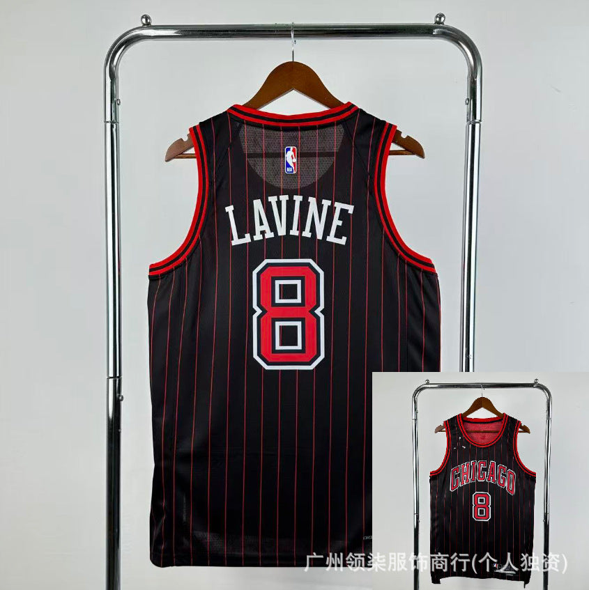 Nuevas camisetas populares de baloncesto: camisetas al por mayor prensadas en caliente para los Lakers, Cavaliers, 76ers, Bulls, Clippers, Warriors, Curry, James y Harden