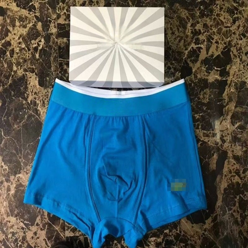 Boxer Hombre Algodón Puro | Borde Bordado Ropa Interior Cómoda 2026