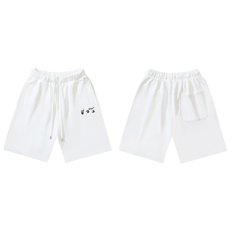 Pantalones Cortos Hombre Estampado Flecha Sueltos | LuxuryMarkt