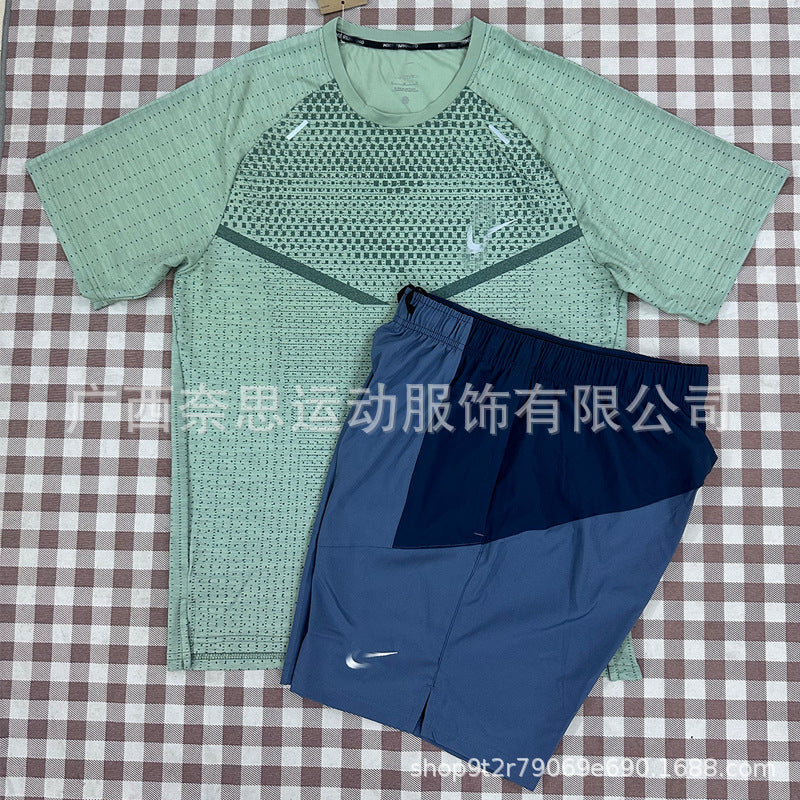 Conjunto Deportivo Hombre Manga Corta | Running Secado Rápido