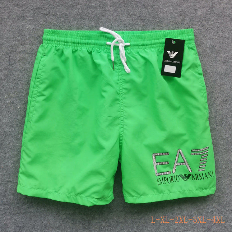 Pantalones cortos deportivos casual para hombres, verano juvenil sueltos, transpirables, de moda, running, fitness, playa, aguas termales, playa de secado rápido