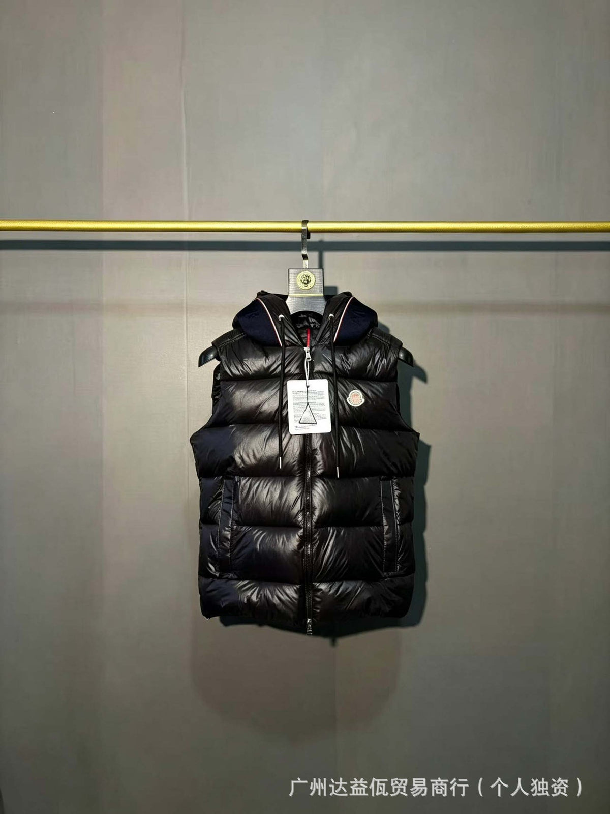 Mengjia Maya dicke Daunenjacke, glänzende, warme Unisex-Jacke mit Kapuze, Export möglich
