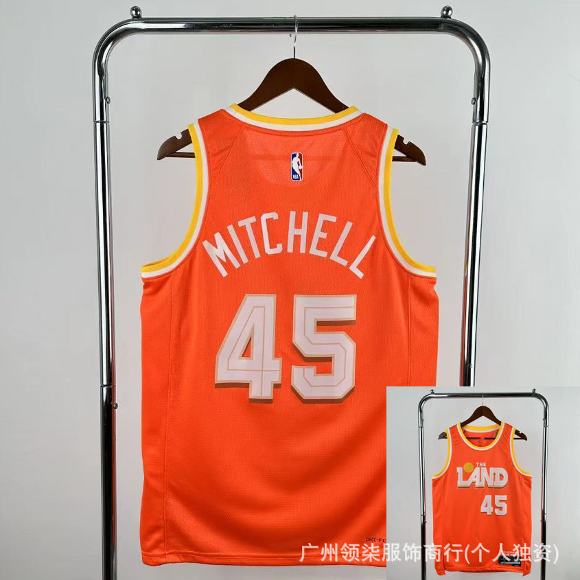 Nuevas camisetas populares de baloncesto: camisetas al por mayor prensadas en caliente para los Lakers, Cavaliers, 76ers, Bulls, Clippers, Warriors, Curry, James y Harden