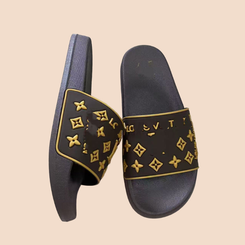 Zapatos de lujo ligeros de lujo de estilo americano de comercio exterior transfronterizo, zapatillas de hombre muy vendidas, zapatillas versátiles para pareja de hombre, ropa exterior de mujer, alto valor estético