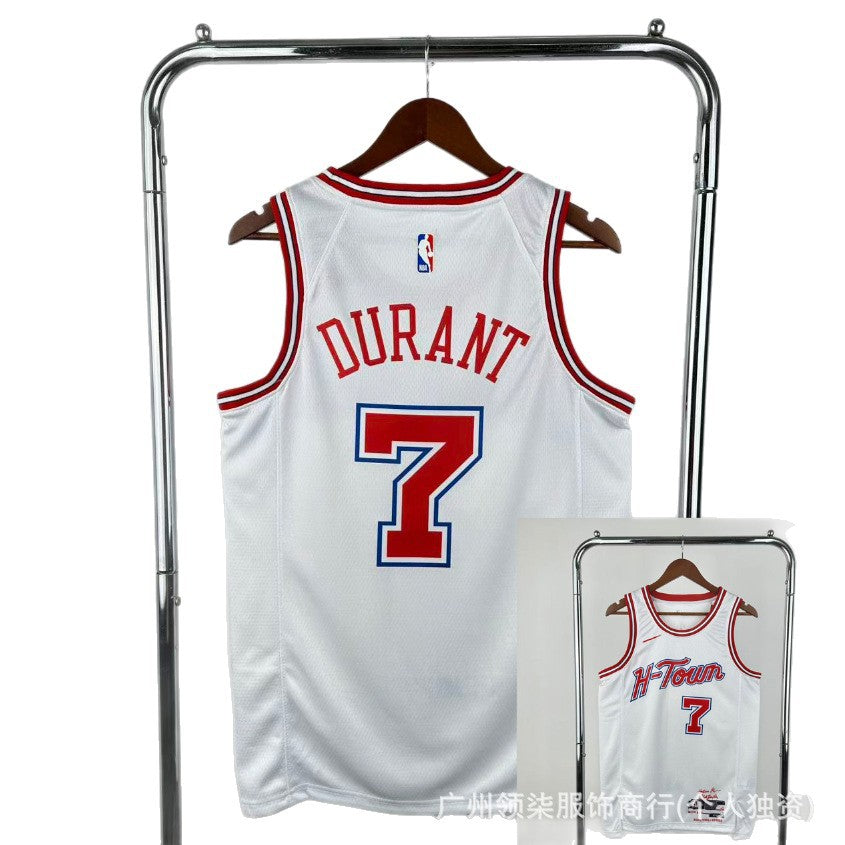 Nuevas camisetas populares de baloncesto: camisetas al por mayor prensadas en caliente para los Lakers, Cavaliers, 76ers, Bulls, Clippers, Warriors, Curry, James y Harden