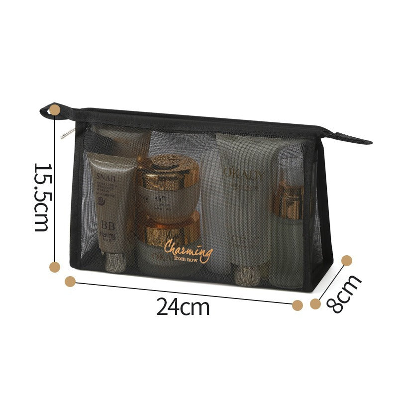 Bolsa Maquillaje Grande Portátil Mujer | Organizador Repelente Agua