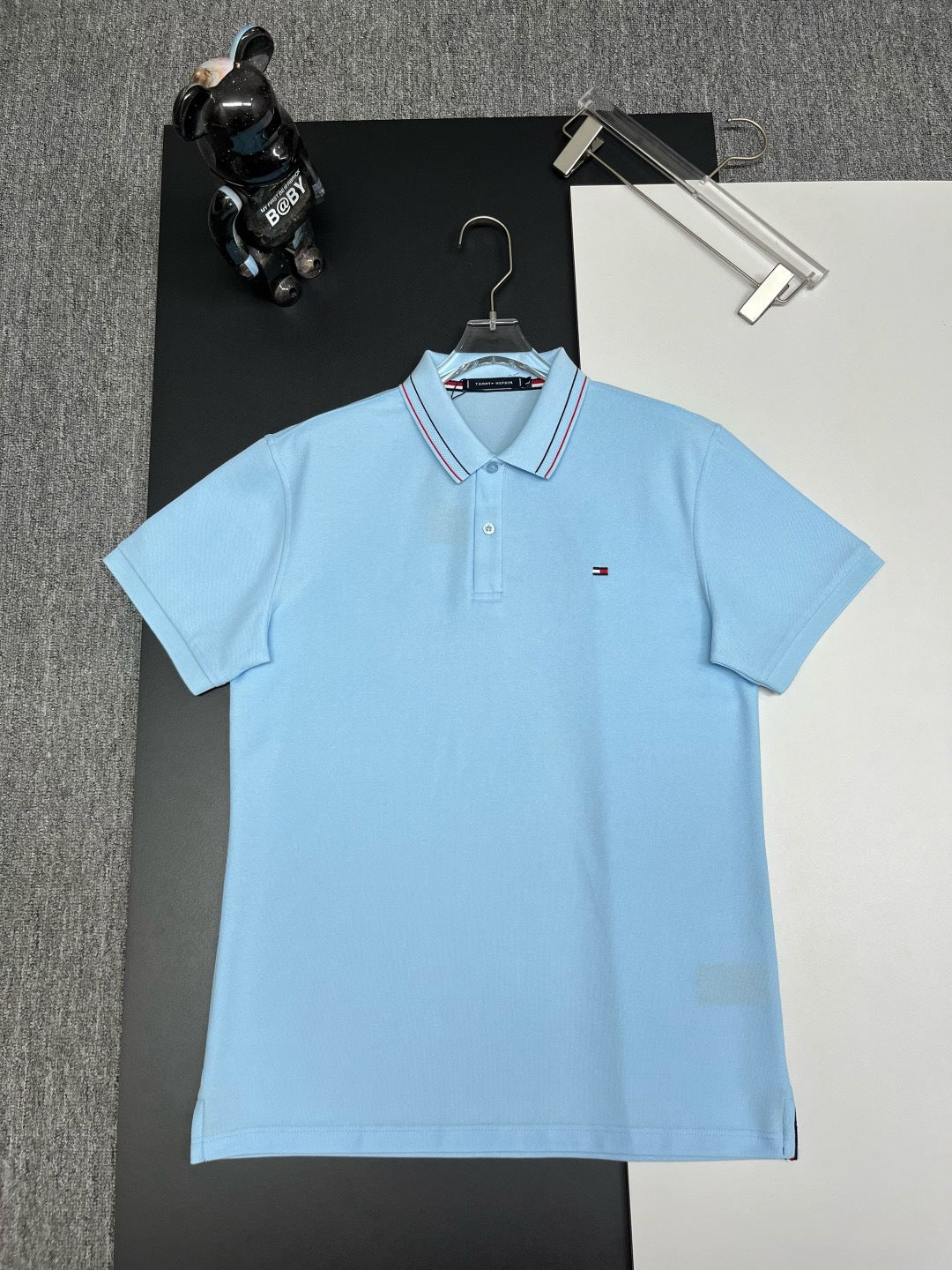 Polo em Algodão Puro para Homem | Manga Curta Business Casual