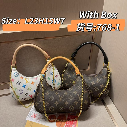 Nuevo bolso clásico Crescent transfronterizo 2025, bolso versátil de mano para llevar, bolso cruzado de un solo hombro de moda para mujer, bolso Pea Moon