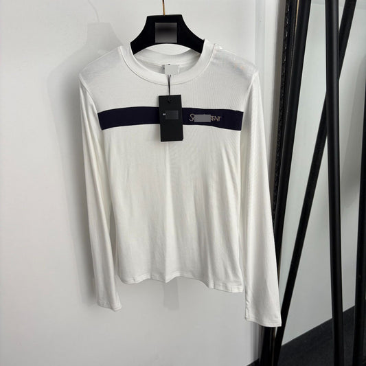 Maglietta Donna SL | Manica Lunga Ricamata