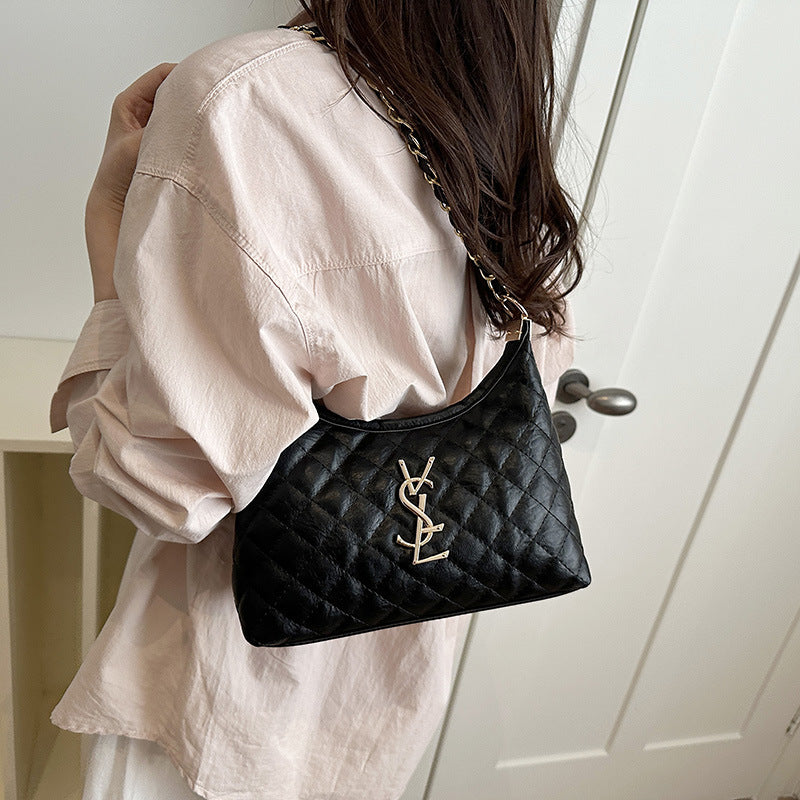 Bolso ligero de lujo estilo Chanel para mujer, nuevo bolso de moda versátil y de moda 2026, elegante bolso cruzado casual