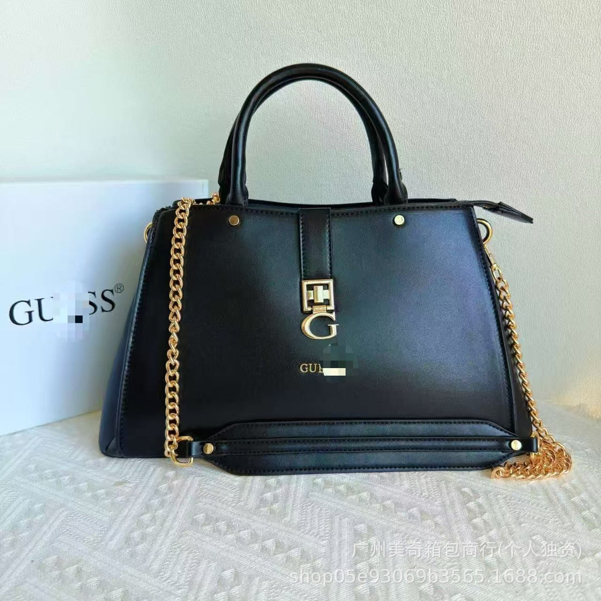 Borsa a tracolla donna GU | Con cerniera | Senza scatola