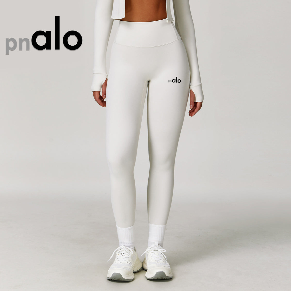 Pantalón Yoga Mujer AL | Talle Alto Y Color Liso
