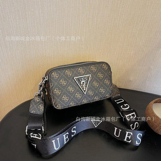 Bolsos cuadrados pequeños de lujo ligeros de nicho 2024 bolso fotográfico explosivo de un hombro con bandolera de un hombro