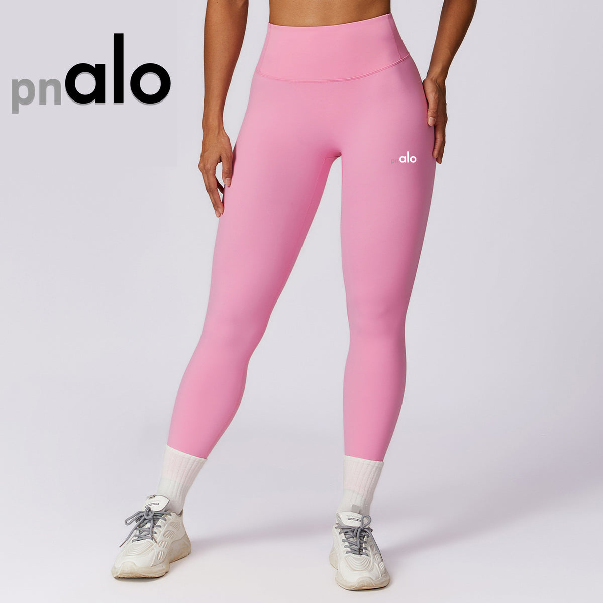 Pantalón Yoga Mujer AL | Talle Alto Y Color Liso