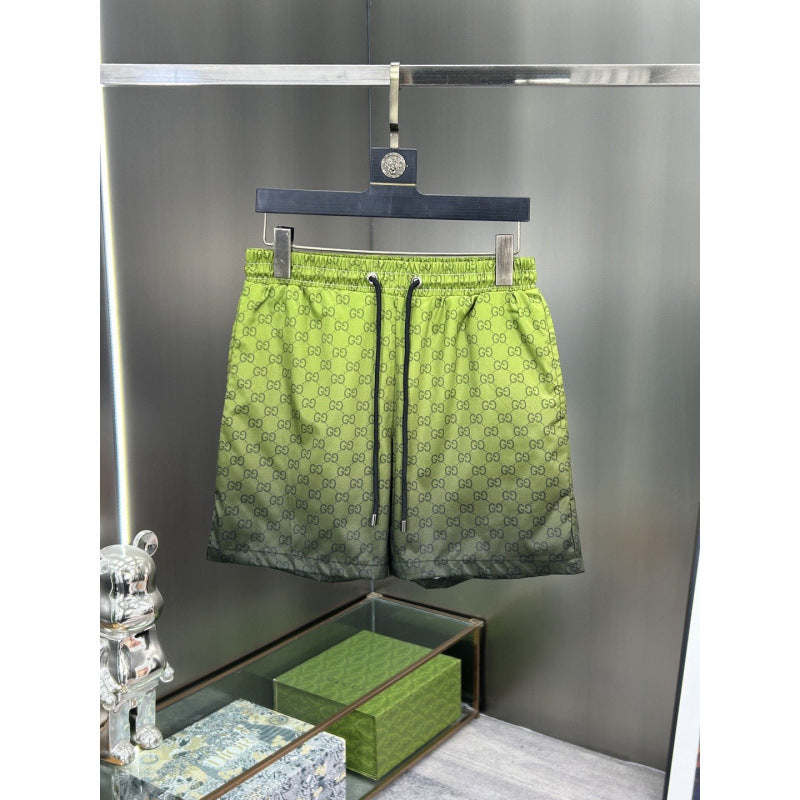 Shorts deportivos casuales casuales de estampado digital para comercio exterior transfronterizo transfronterizo, pantalones deportivos casuales con estampado digital de doble G
