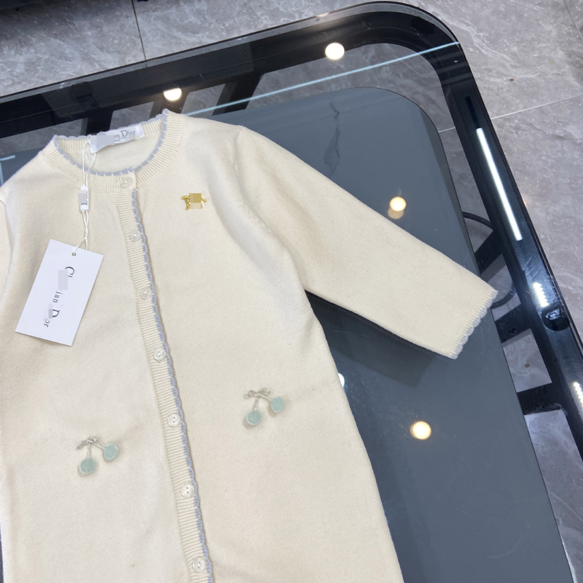 Combinaison en maille pour bébé unisexe CD | Automne et hiver