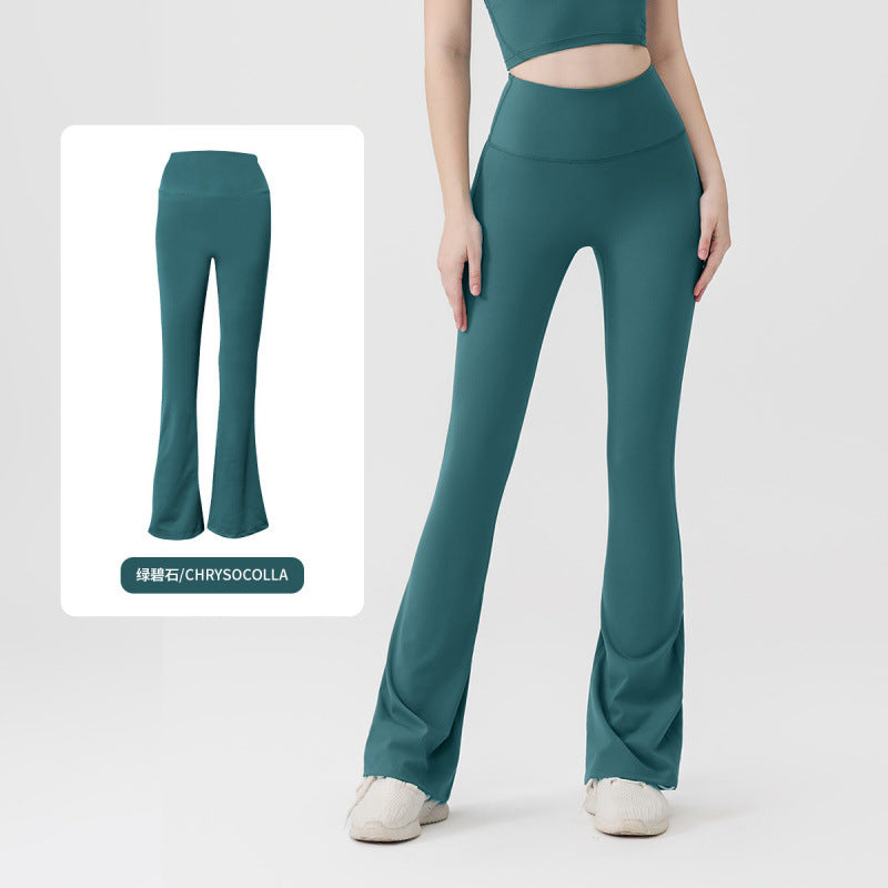 Pantalón Yoga Mujer AL | Microacampanado Y Talle Alto