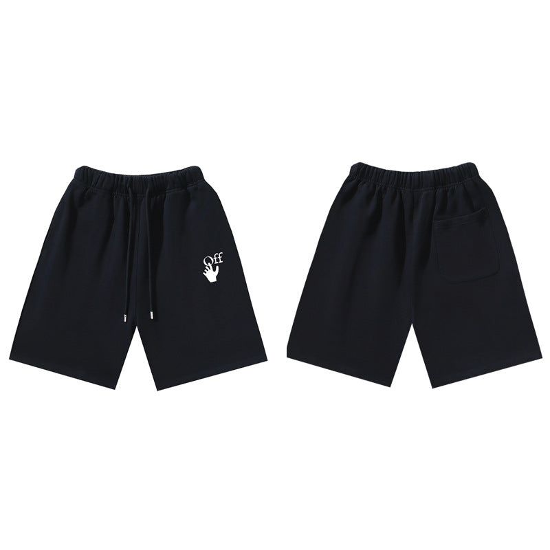 Pantalones Cortos Hombre Estampado Flecha Sueltos | LuxuryMarkt