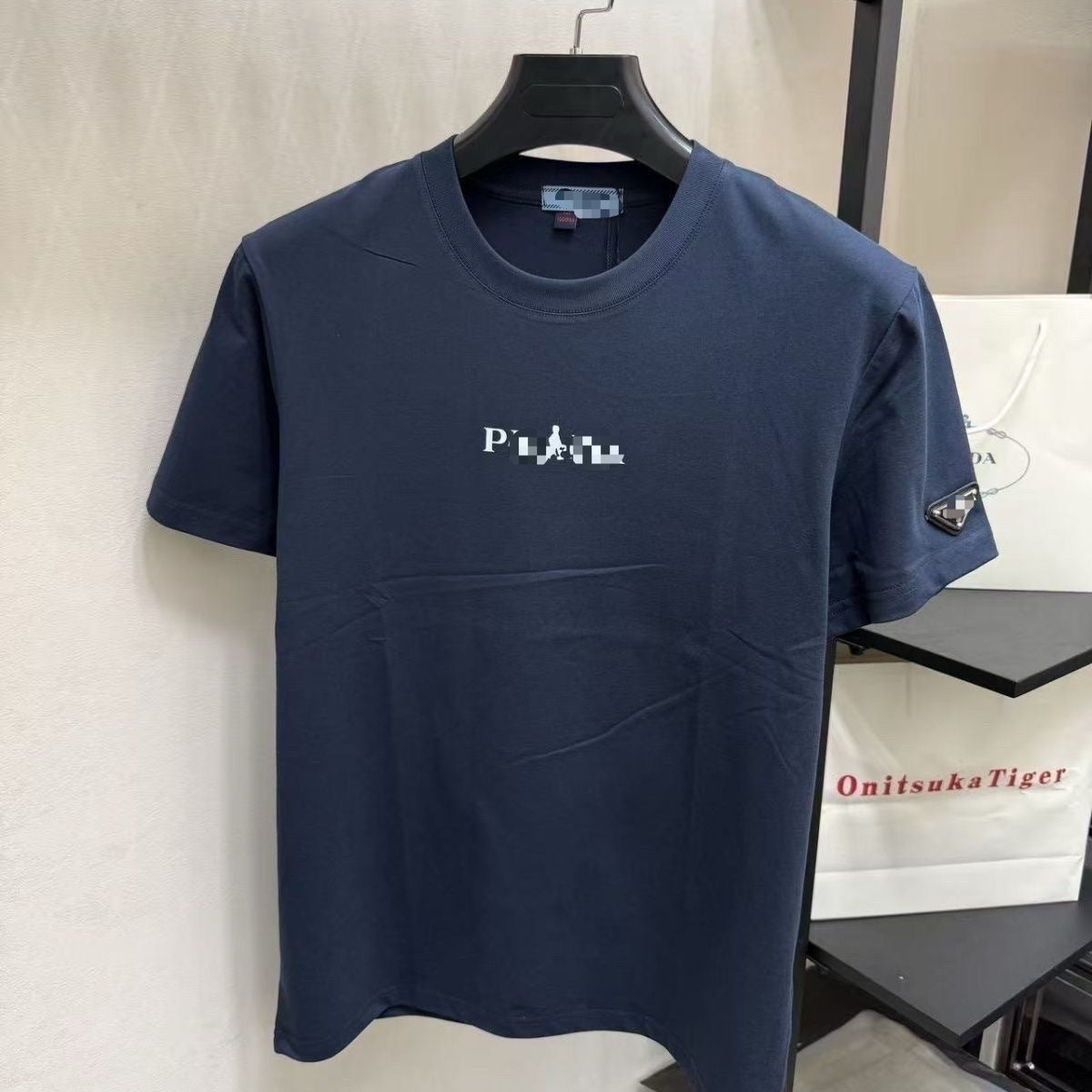 Camiseta PRA | Unisex Placa Metálica | Manga Corta