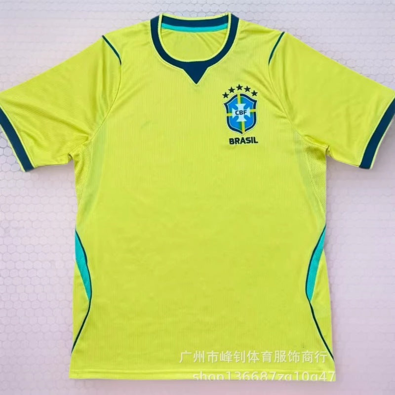 Uniforme de fútbol de la Copa del Mundo, Brasil, Argentina, Alemania, España, Inglaterra, fuente de camisetas, fábrica al mayor.