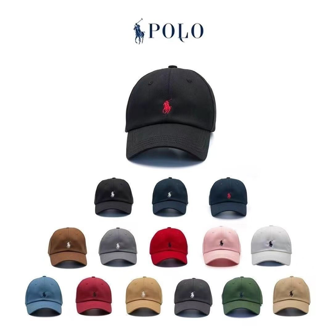 Gorra de Béisbol Bordada Poni - Ala Grande Unisex Casual