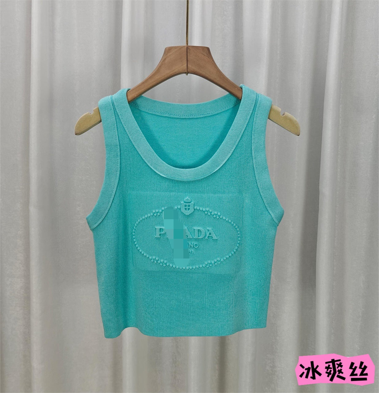 24 24 Summer Summer Nuevo Camiseta Corta, camiseta corta de mujer con letras bordadas y tejidas en relieve