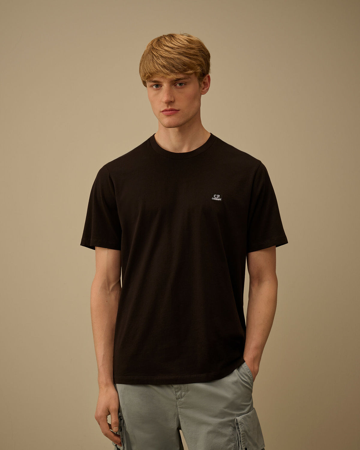 Maglietta Uomo in Puro Cotone | Ricamo Casual Maniche Corte