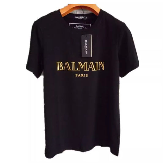 Camiseta Balmain Algodón Estampado 2024 | Primavera Verano Unisex
