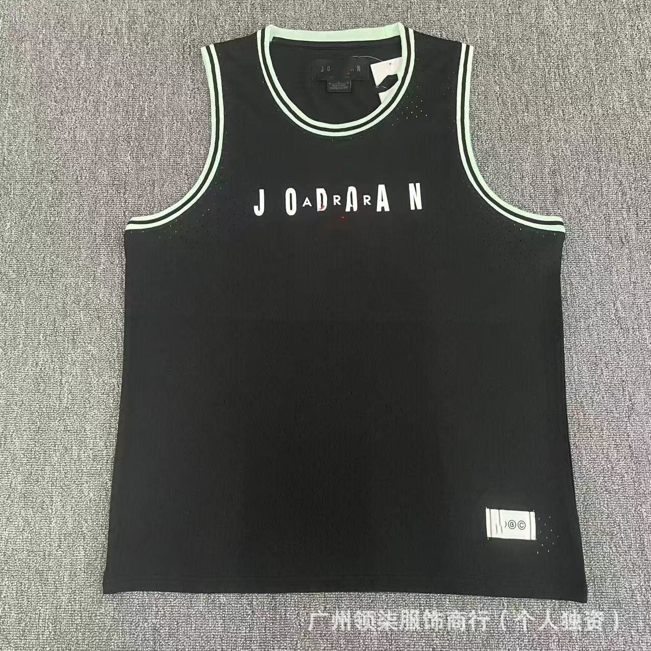 Nuevo chaleco deportivo de baloncesto Flying Man con pantalones cortos, chaleco deportivo casual de correr de secado rápido, transpirable y holgado