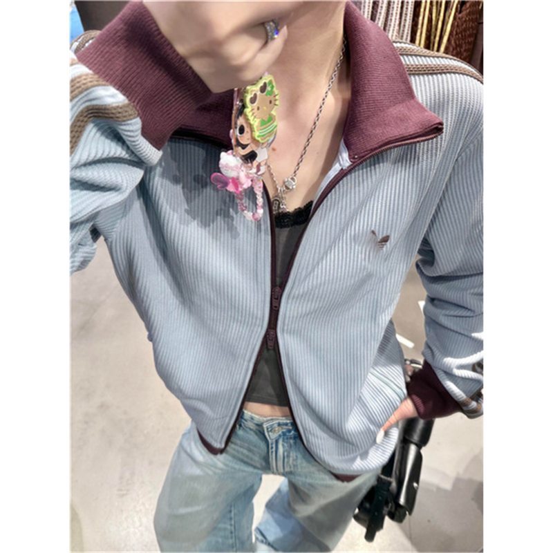 Veste cardigan vintage AD | Brodé et unisexe