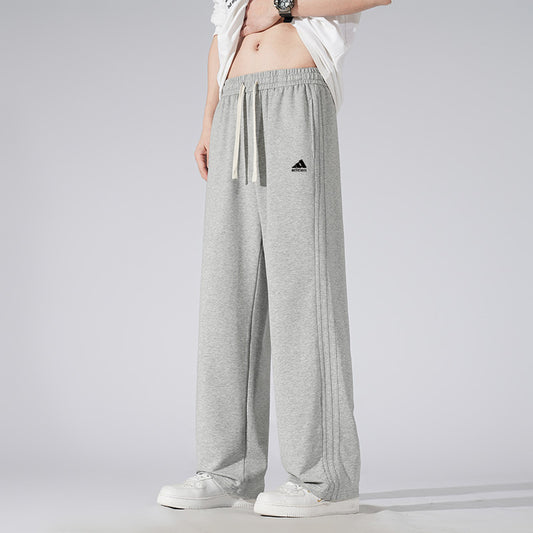 Unisex three-stripe sweatpants | Wide leg summer 2026