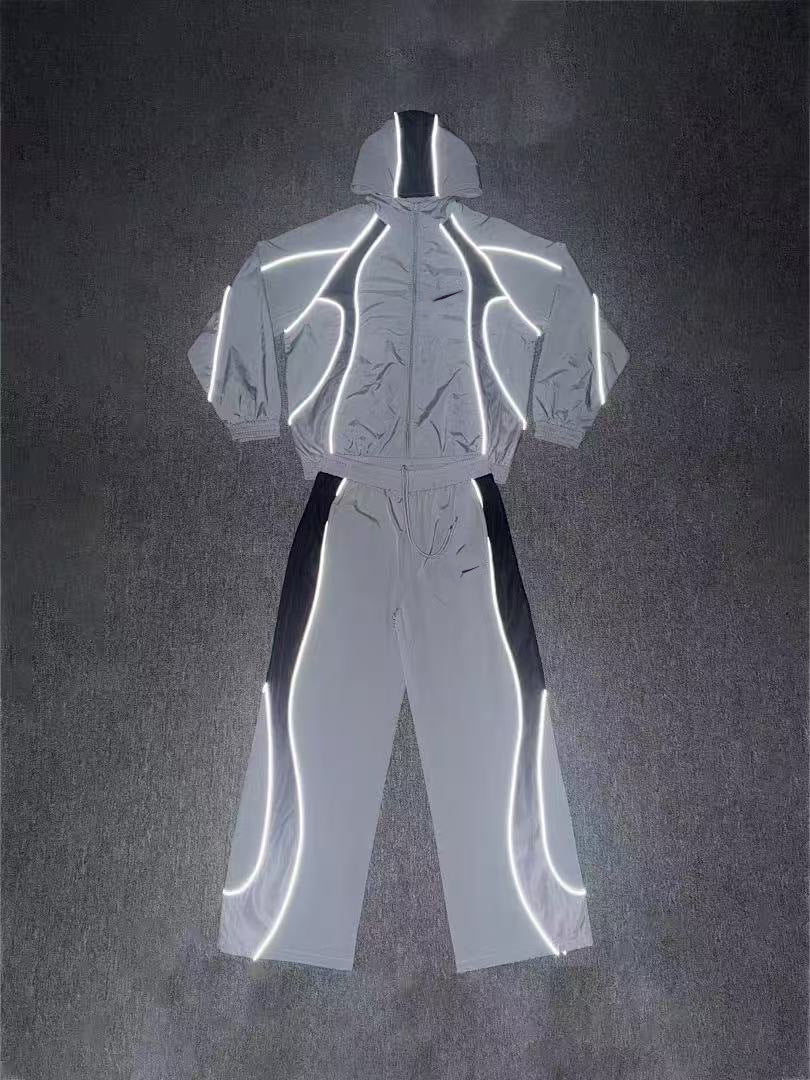 NK + COR Unisex Tracksuit 2026 | Alcatraz Embroidery and Reflective