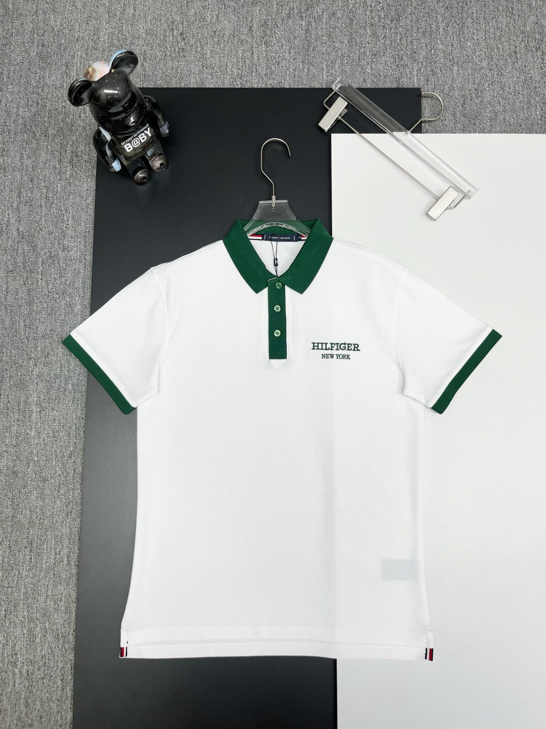 Polo em Algodão Puro para Homem | Manga Curta Business Casual