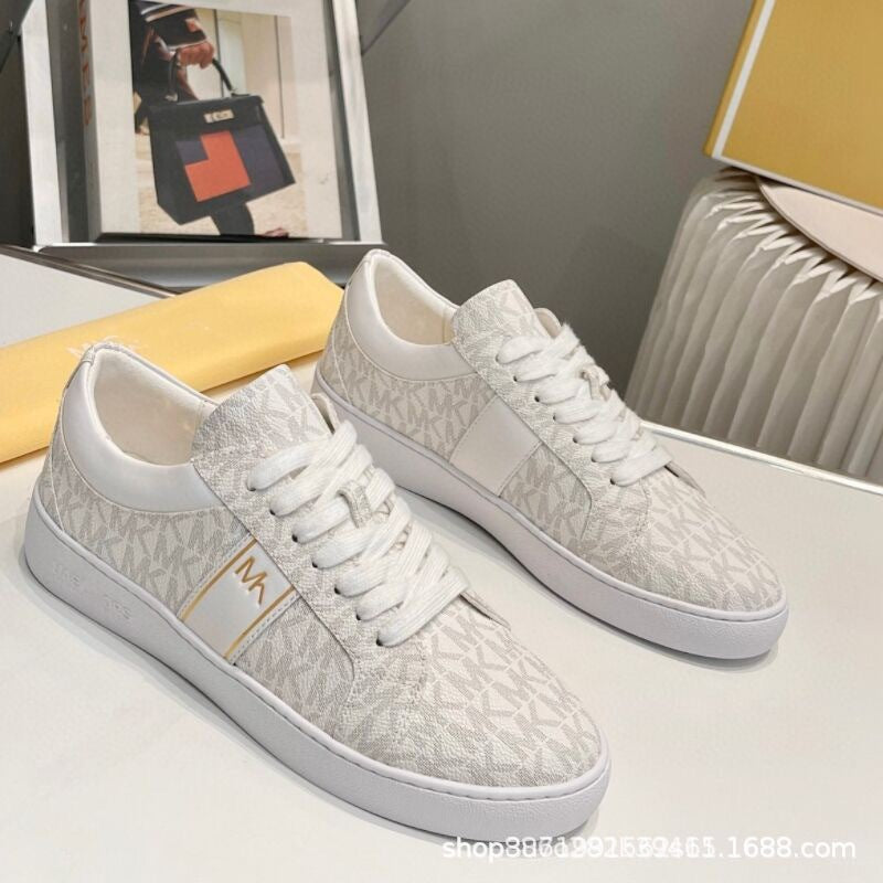Zapatillas P Family Triangle Mujer | Suela Gruesa | Blanco