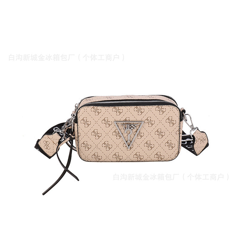 Bolsos cuadrados pequeños de lujo ligeros de nicho 2024 bolso fotográfico explosivo de un hombro con bandolera de un hombro