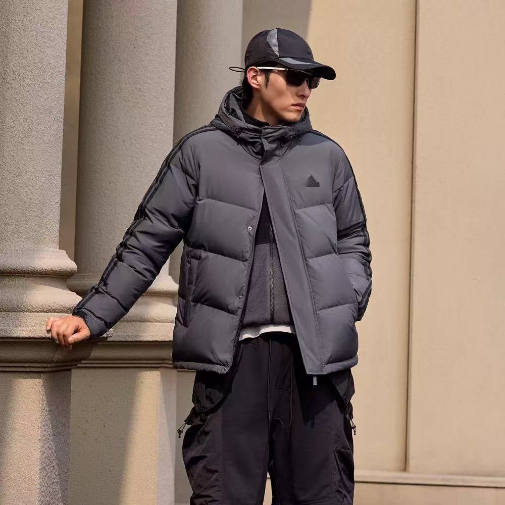 AD Cotton Hooded Jacket | Unisex Coat