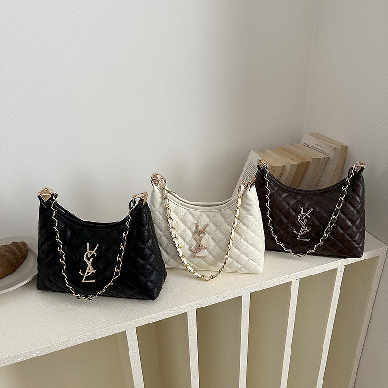 Bolso ligero de lujo estilo Chanel para mujer, nuevo bolso de moda versátil y de moda 2026, elegante bolso cruzado casual
