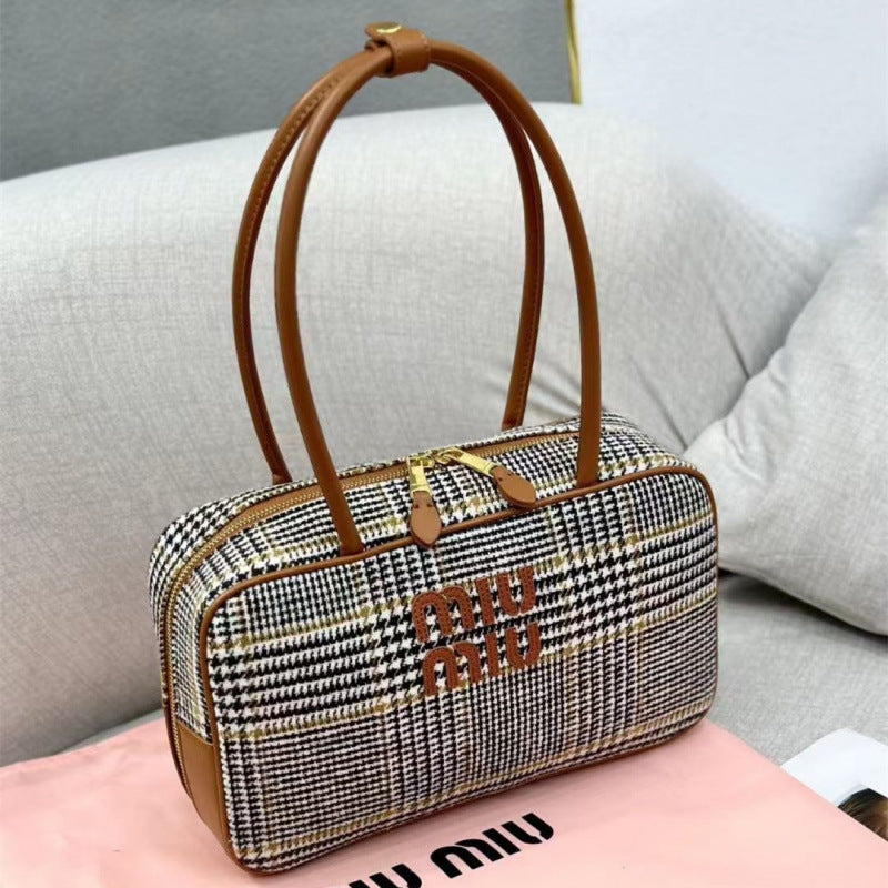 Women's Canvas Bag MM | Long Handle | No Box