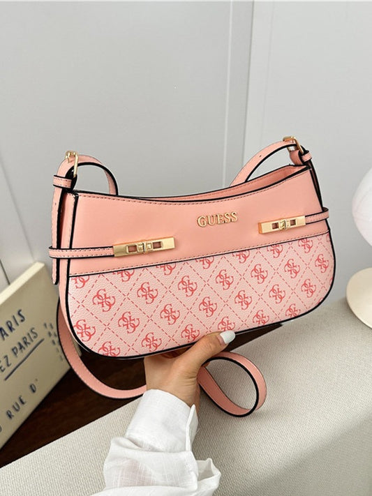 Nuevo bolso transfronterizo de primavera 2026 con flores vintage europeas y americanas, ligero, de lujo y moderno de luna nueva
