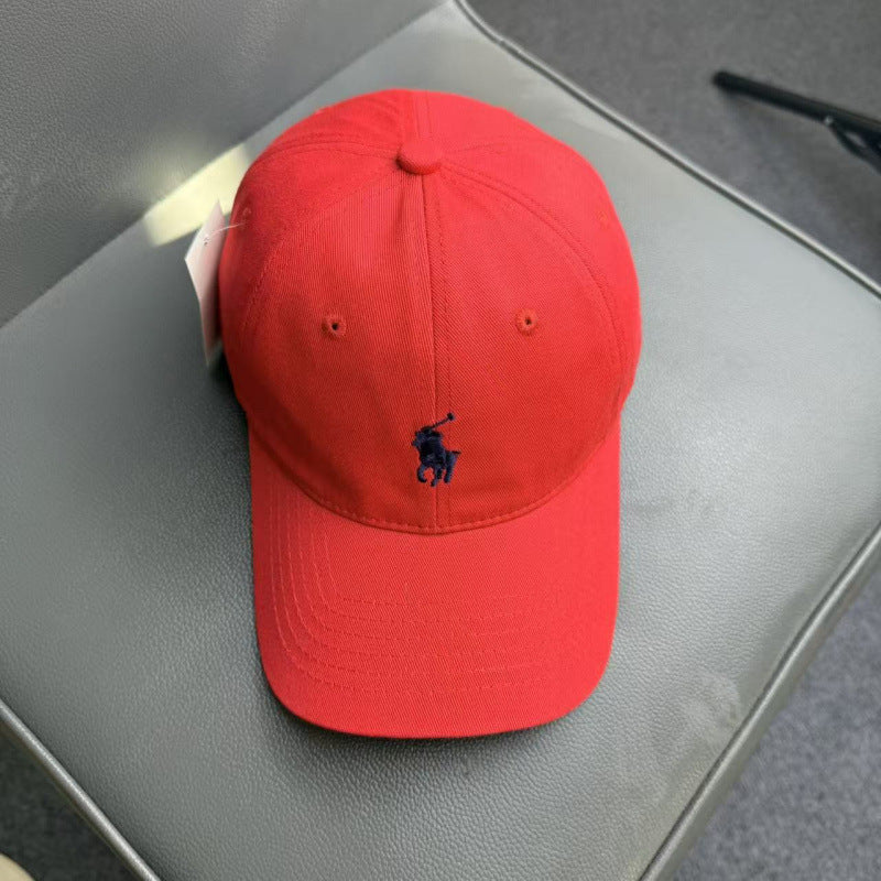 Paul polo con sombrero ruff de verano para mujer, versión coreana de capela blanda, gorra de béisbol para hombres, protector solar de moda lengua de pato cien torres