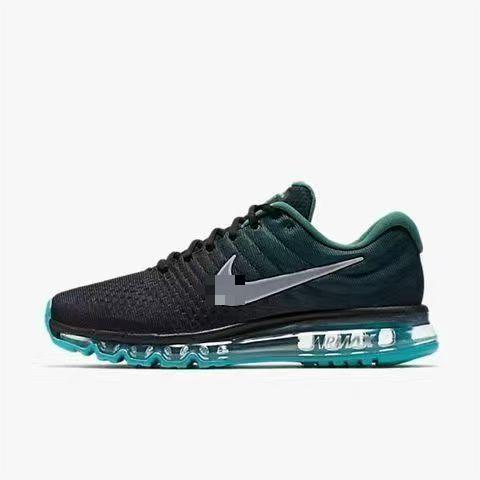 Putian Air Max 2017 zapatillas de correr con cojín de aire de palma con malla transpirable, antideslizante, con cordones deportivos de entrenamiento para correr