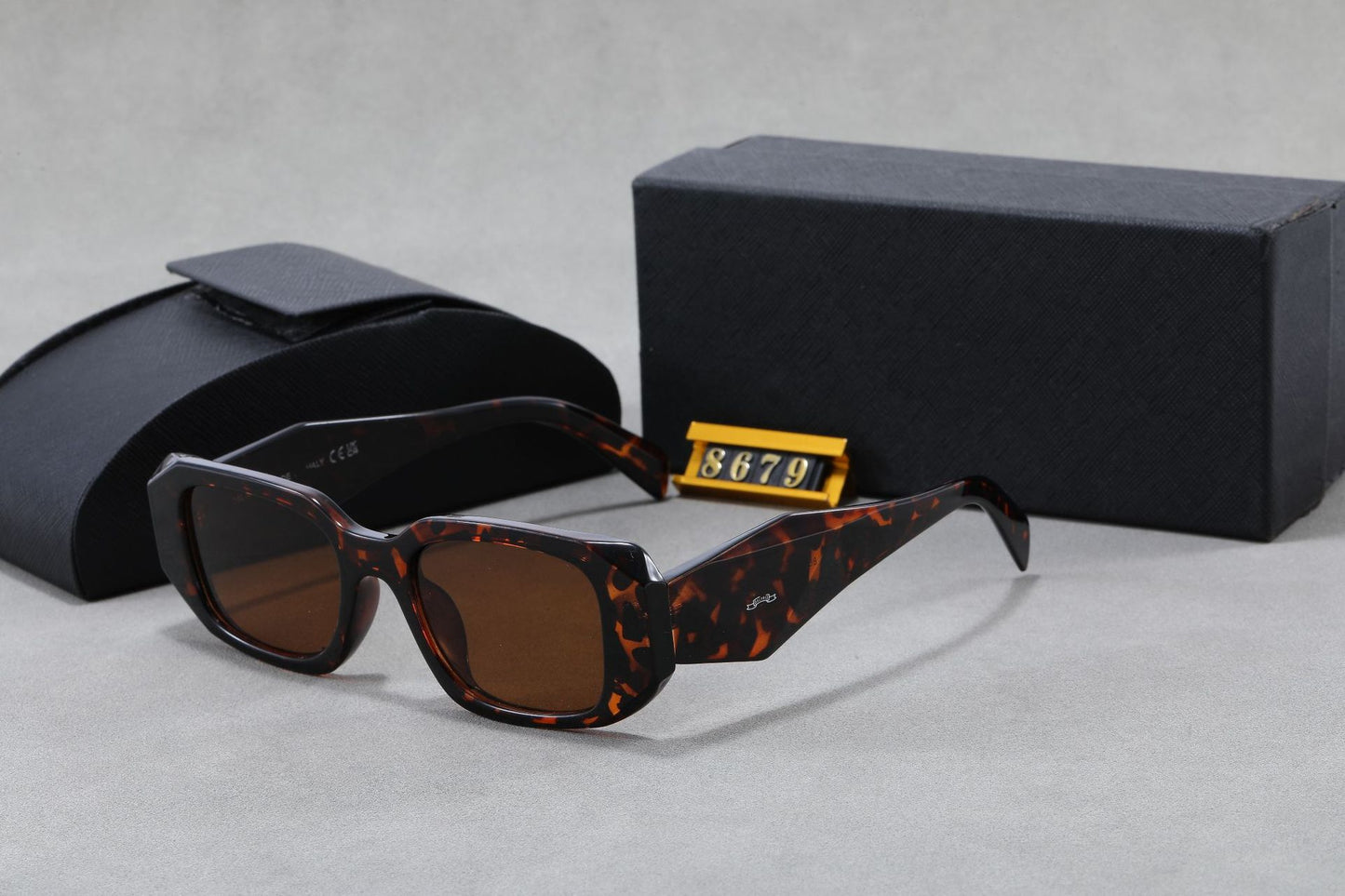 Nuevas gafas de sol de corte poligonal de la familia P, unisex, gafas de sol personalizadas con protección UV de moda, gafas al por mayor