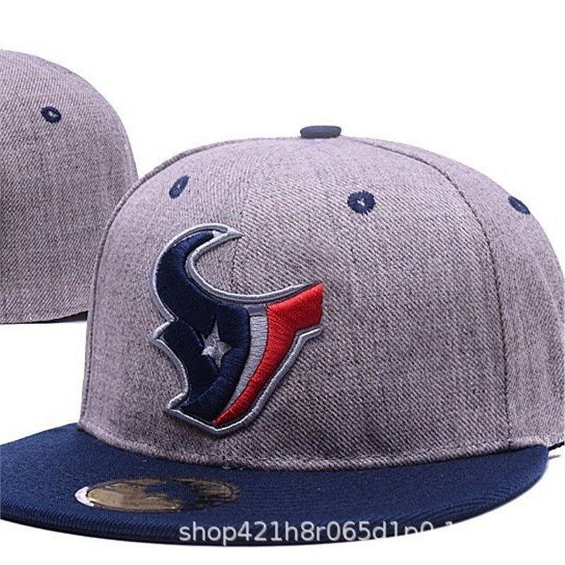 Baseball-Cap, geschlossene Rückseite, flacher Schirm, Mix | Unisex, verstellbar, gebogener Schirm
