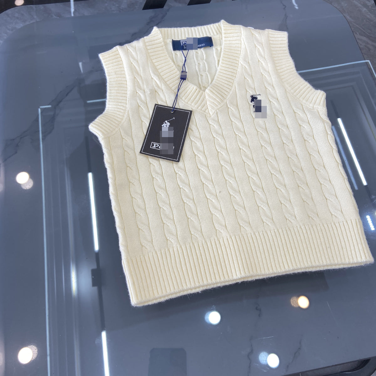 RL Boys' Knit Vest | V-Neck