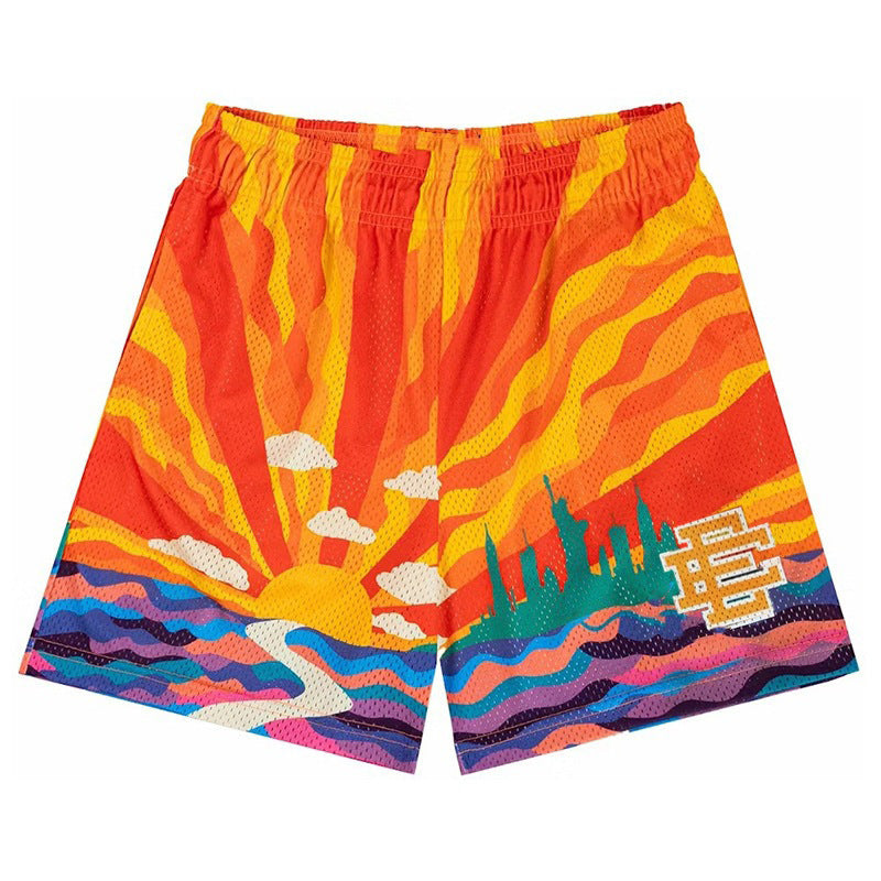 Pantalones deportivos de baloncesto de cuatro puntos de secado rápido de Eric Emanuel EE estadounidenses Eric Emanuel EE