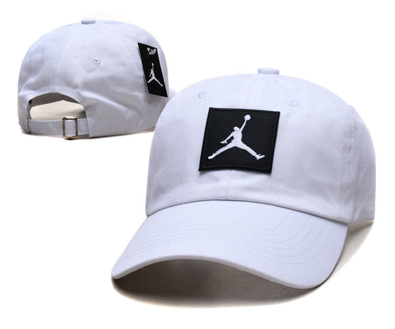 Unisex Flat Brim Leather Baseball Cap | Casual Outdoor Fashion